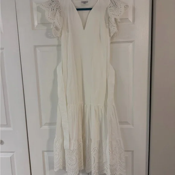 Rails Gia Belted Eyelet Midi Dress - Picture 8 of 8